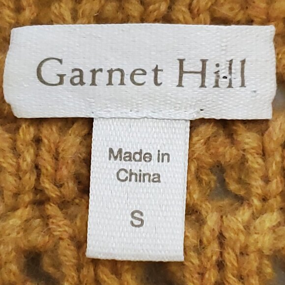 Garnet Hill Recycled-Cashmere Bobble-Stitch Women's Oversized Sweater Size Small - Picture 8 of 13